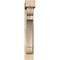 Ekena Millwork Olympic Block Rough Sawn Bracket w/ Offset Brace, Douglas Fir, 6"W x 26"D x 38"H BKT0604X26X38OLY05RDF - alternate 3